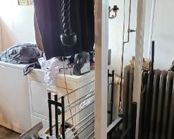 Cable weight exercise piece