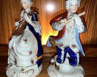 Dresden Style Victorian Figurines!