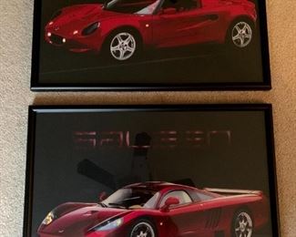 Saleen & Lotus Framed Prints!