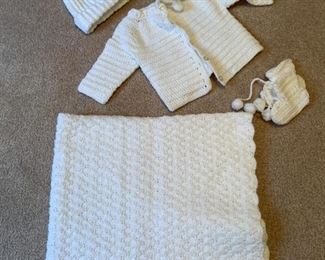 Vintage Knitted Layette!