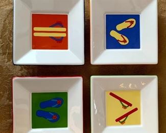 Fun Tag Flip Flop Plates!