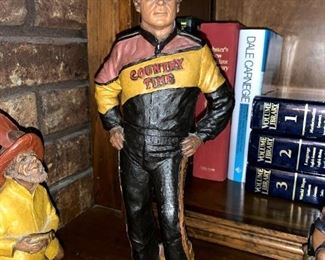 Tom Clark Cairn Studio 1992 #6601 Nascar Bobby Hamilton!