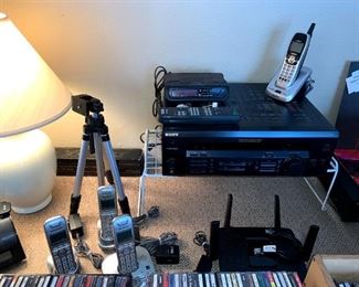 Sony Receiver, Triod, Panasonic Phones, Etc!