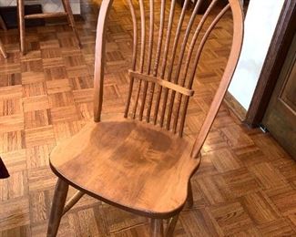 Amish Maple Dining Chairs Set of 6!