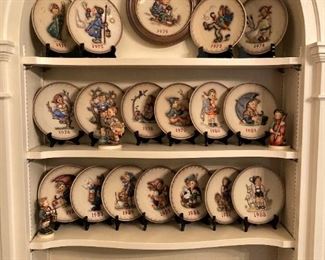 Incredible collection of Hummel plates