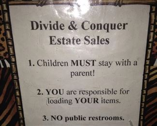 Guidelines provide smooth shopping.