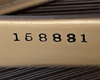 Piano serial number