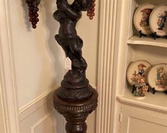 Cherub arrangement; plant stand