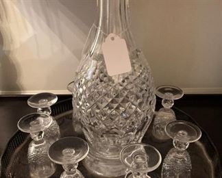 Decanter and cordials