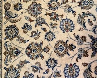 Rug - blues and browns -  6 feet x 9 feet