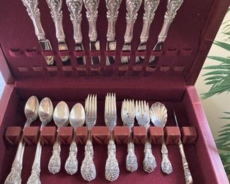 Fabulous Francis I sterling silver dinnerware - service for 8  (by Reed and Barton)