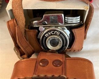 Vintage Mycro Miniature Camera (smaller than a fist)