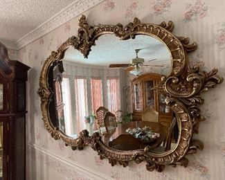 Ornate mirror 