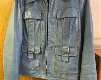 Vintage leather men’s jacket 