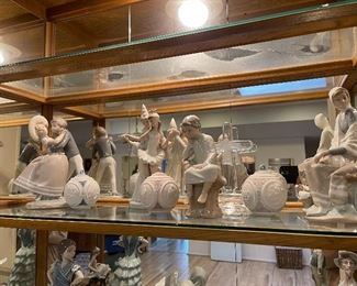 Huge lladro collection 