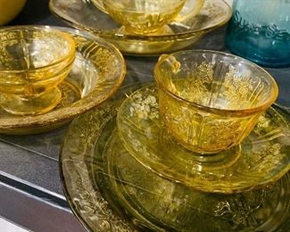 Amber Glassware, Full Service Dinner Glassware