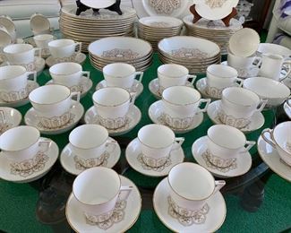 Royal Crown Derby China Dish Set 