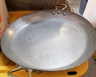 Large Copper paella pan