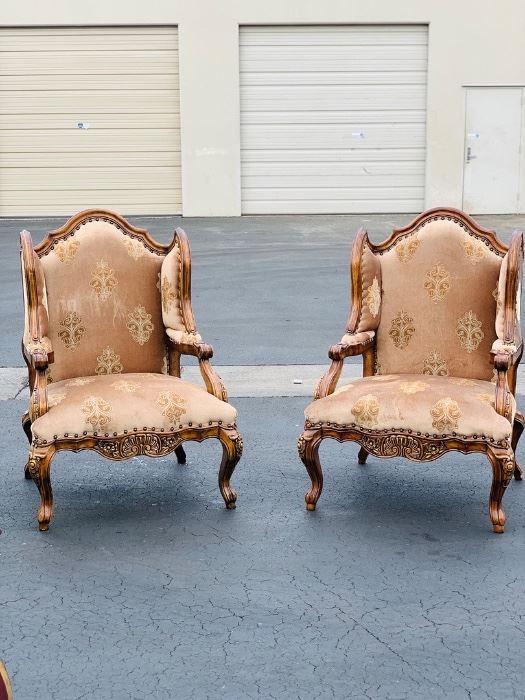 High End King Arm Chairs 