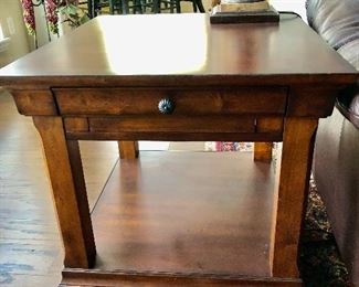 Pair of matching end tables