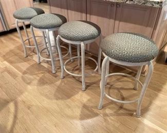 Two of the bar stools are sold.