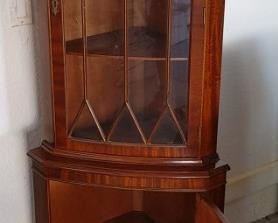 Secretary bookcase display cabinet - Made in England