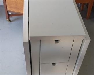 Collapsible desk table - extends out to 60" L x 22" W