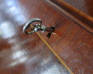 Antique drop front secretary desk – Made in Italy