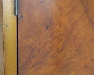 Antique drop front secretary desk with display book case