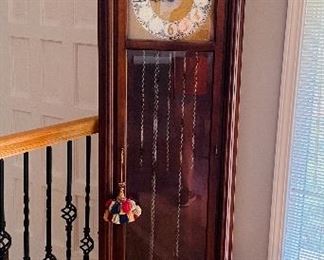 Colonial Manufacturing Grandfather Clock - WORKS!!