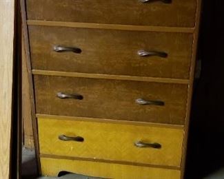 1950's chest of drawers