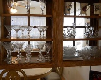 PRE 1950 GLASWARE FINE CRYSTAL