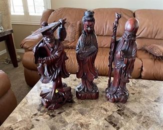 Unique Asian carvings