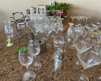 Stemware galore