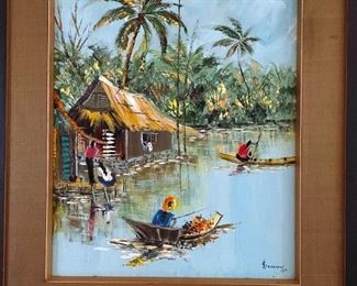 Vintage painting