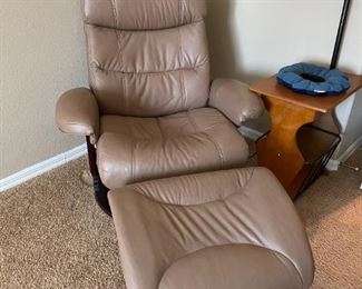 Recliner and Ottoman set