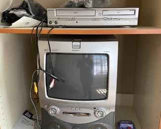 Karaoke and DVD player