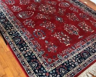 Silk Road wool rug made in China