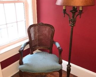 Pair of French Louise XV chairs