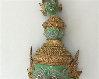 Decorative mask from Thailand