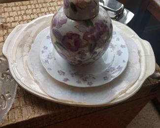 Various decorative dishes and containers