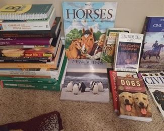 Many books about animals