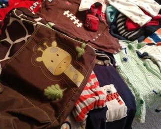 LOTS of boys clothes Newborn to 5T in good to great shape