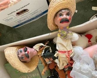 Vintage marionettes 