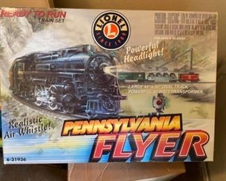 Lionell train Pennsylvania flyer