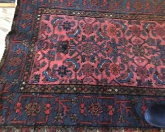 Vintage Oriental area rug