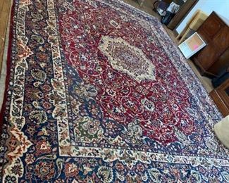 #22	Yazd 10'x13'' Hand-knotted Rug - w/birds 	 $1,400.00 
