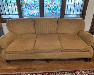 #25	Gold Taylor & King Sofa 78" Long	 $75.00 
