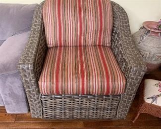 #56	Plastic Wicker Glider/Swivel /Rocker LaneVenture	 $175.00 
