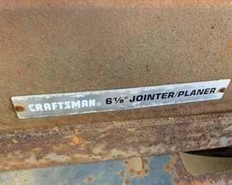 #145	Craftsman 6 1/8 Joiner/Planer (as is)	 $50.00 
